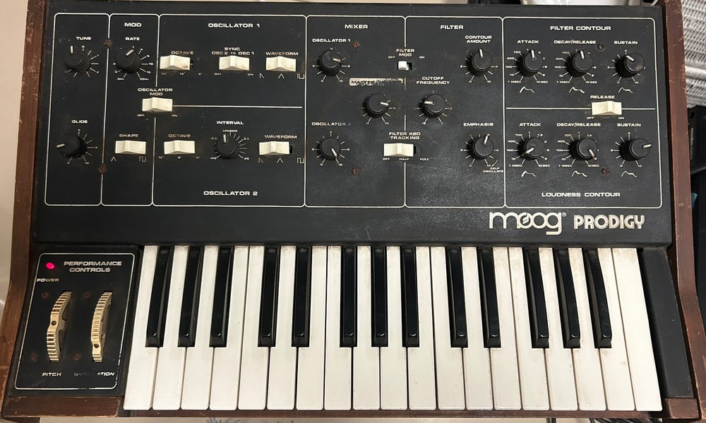 MOOG Prodigy (Classic Analog Synth) (Previously owned by BOTTOM LINE RECORDS)