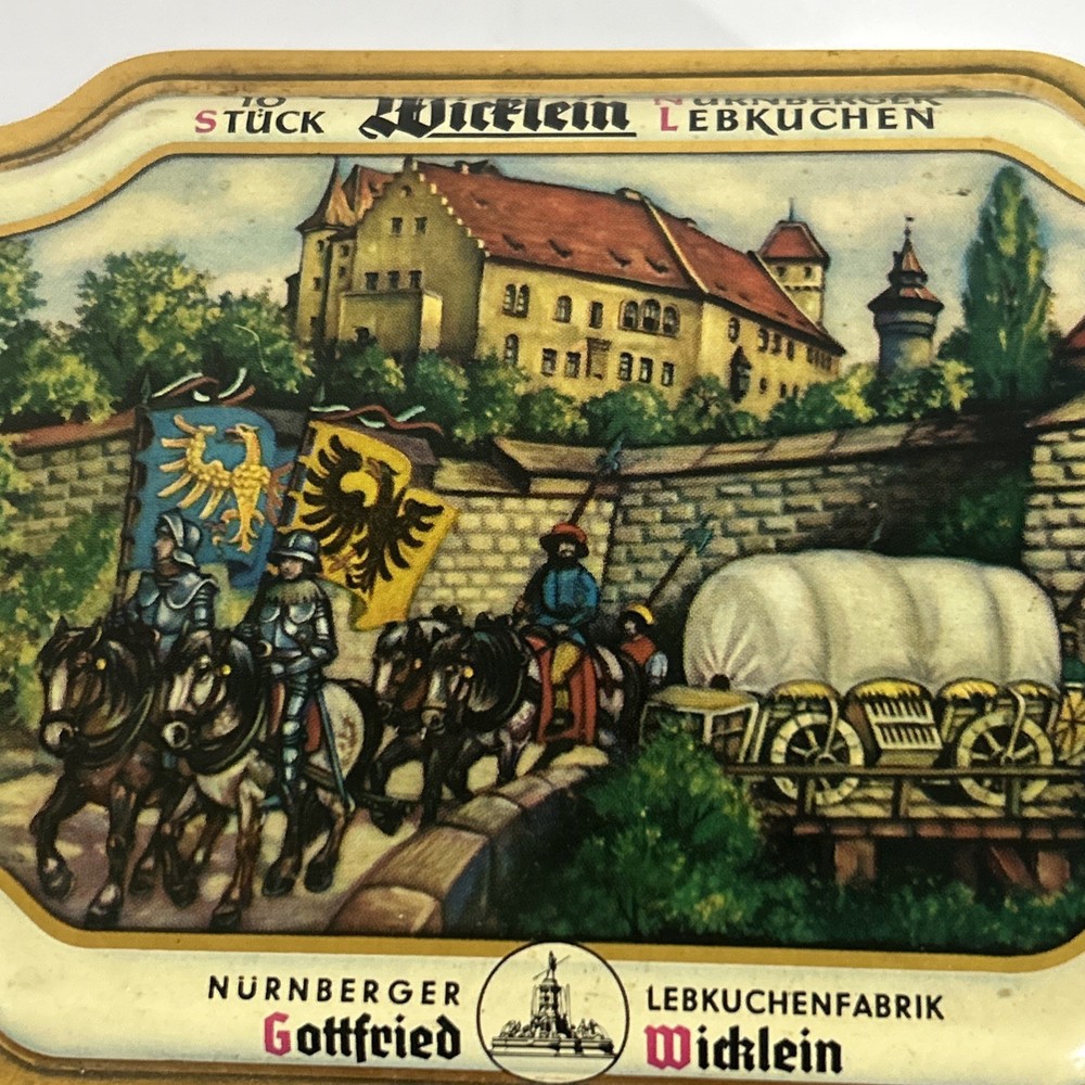 Nurnberger Lebkuchenfabrik GOTTFRIED WICKLEIN Tin
