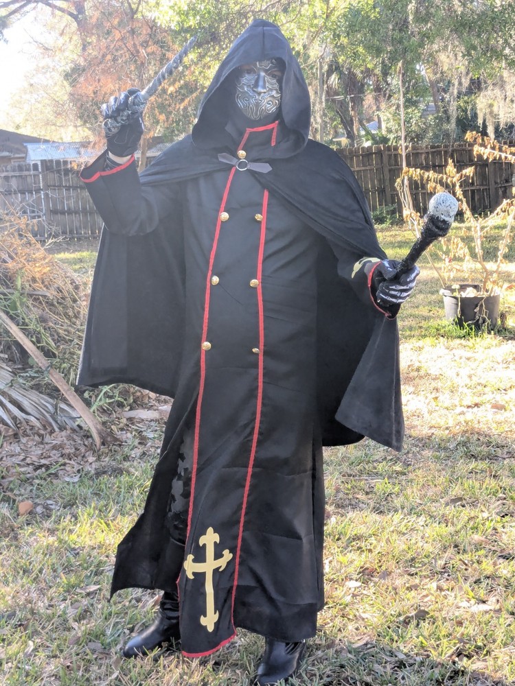 Black Priest Robe