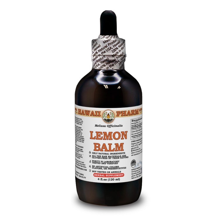 Lemon Balm (Melissa Officinalis) Dried Leaf Liquid Extract