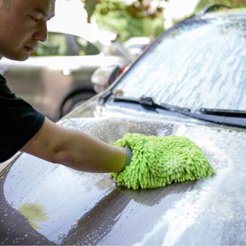 48 Pcs/CTN Chenille Microfiber Premium Scratch-Free Car Auto Wash Mitt