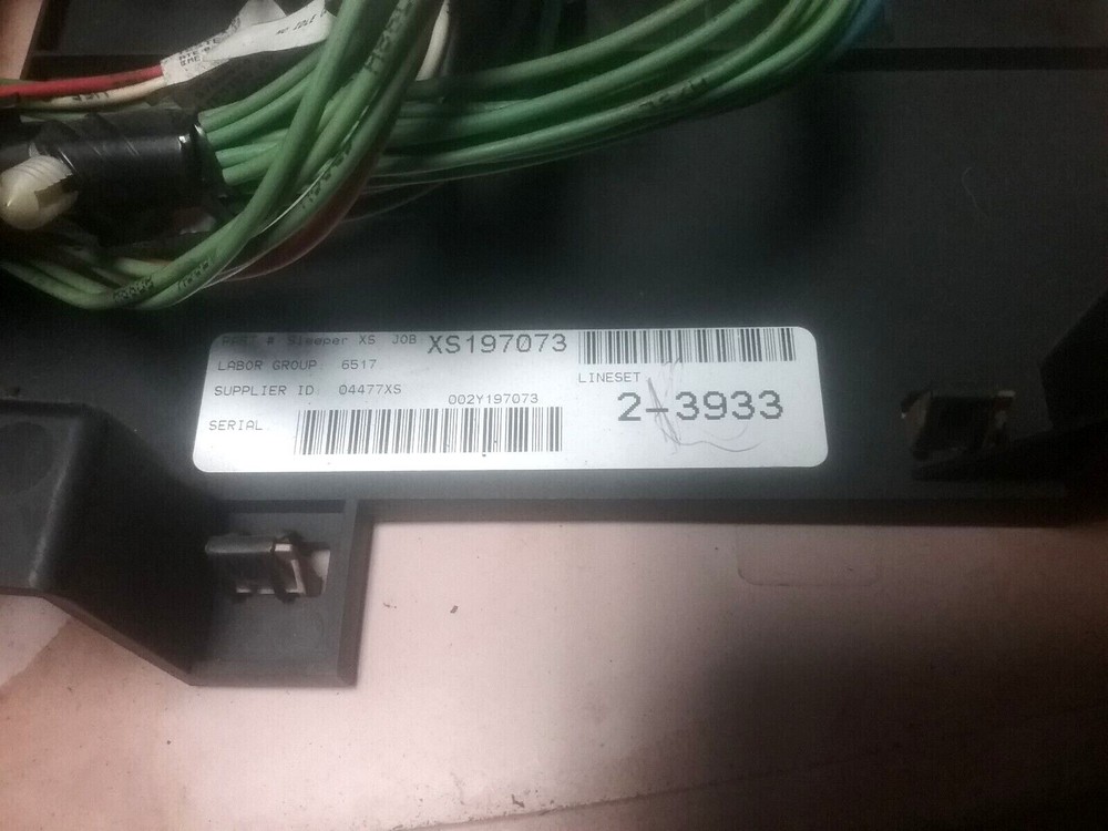 INTERNATIONAL SLEEPER CONTROL PANEL XS197073