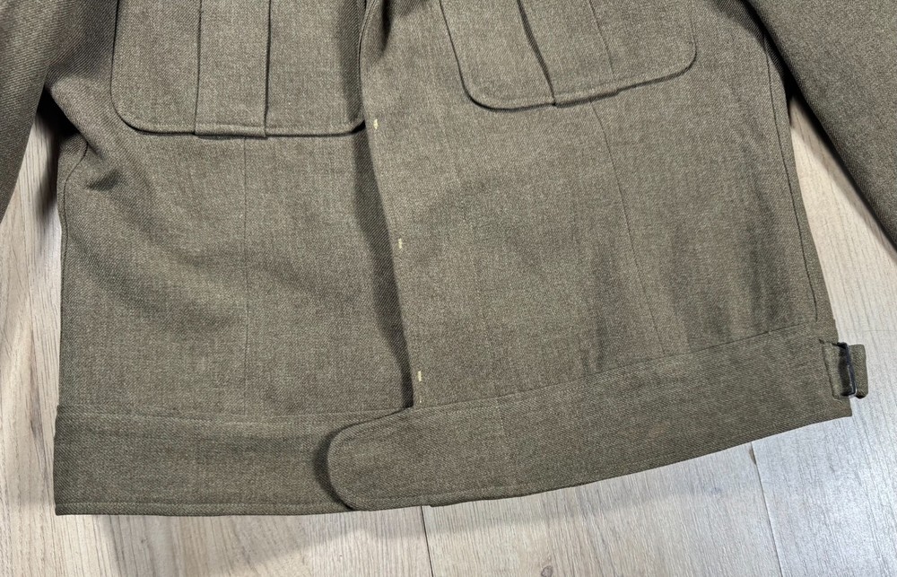 WW2 Dated US Army Air Corps Force Eisenhower Ike Jacket Uniform Size 34R