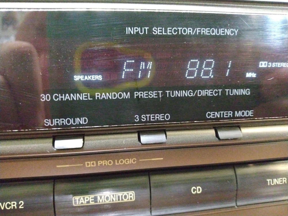 Technics SA-EX300 Stereo Receiver Tested And Working No Remote