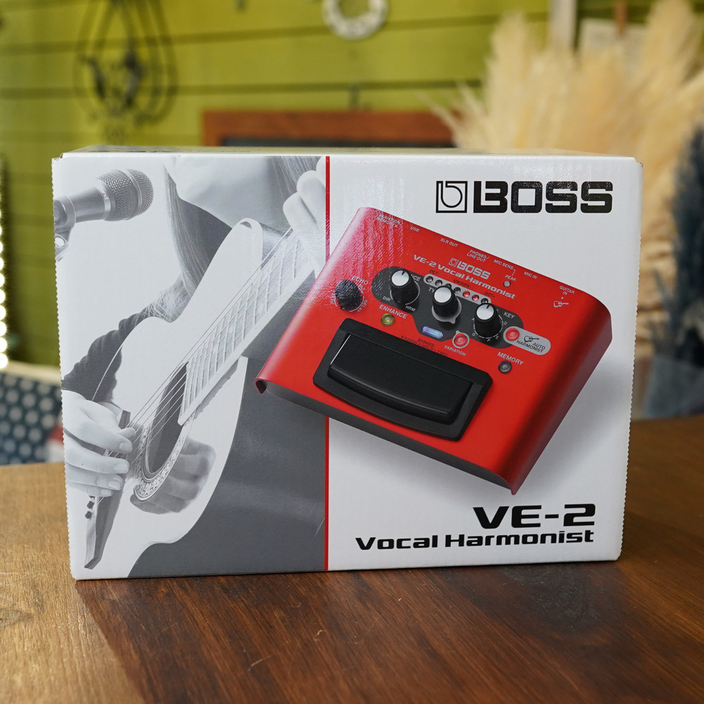 BOSS VE-2 Vocal Harmonist Vocal Effects