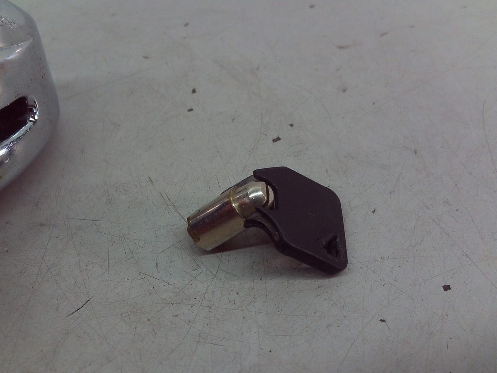 Krypto Disc Lock with Key Chrome