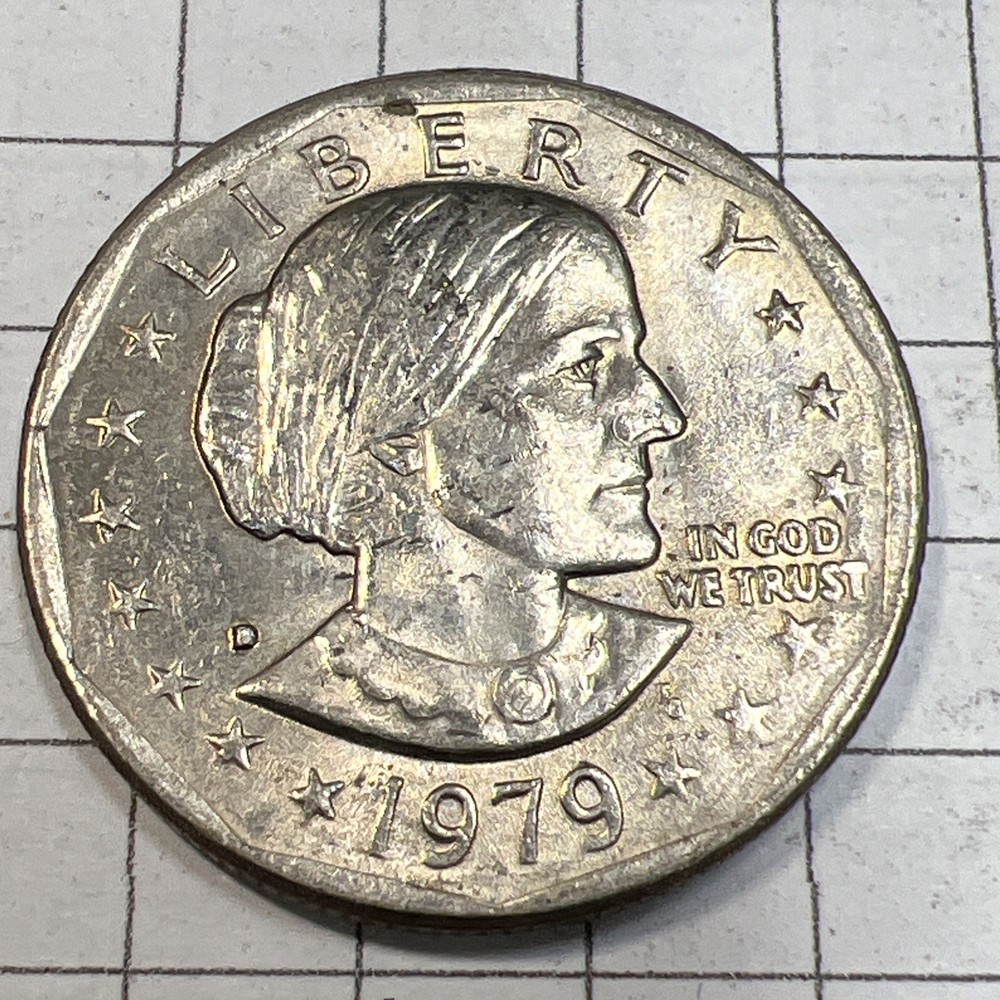 1979 - D Susan B. Anthony $1 Coin