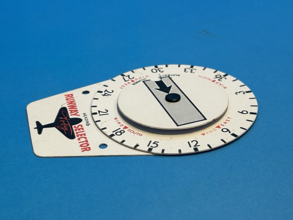 Vintage 1953 Tobey Runway Selector
