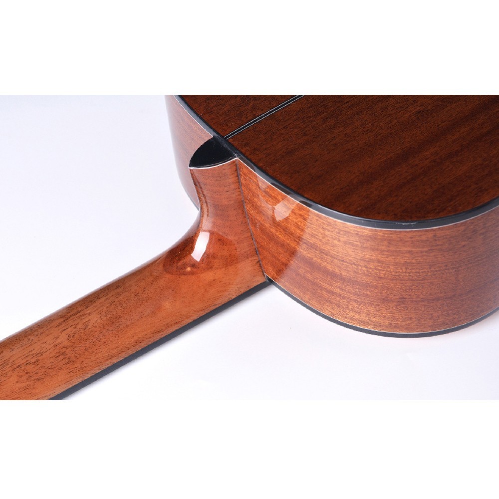 36/39 Inch Classical Guitar,Solid Red Cedar Top Gloss Finish Grading Exam Guitar