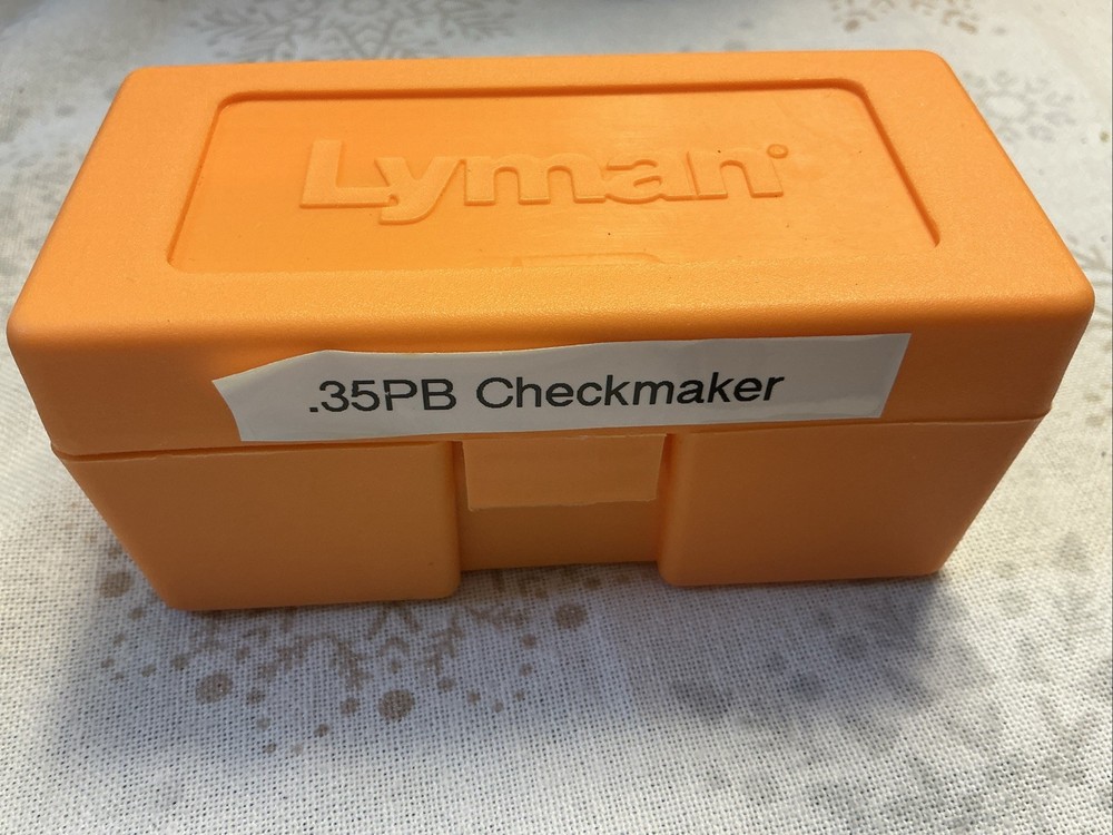 35PB Cal-Patmarlins Checkmaker  Forming Die Set Unused -Not Original Box