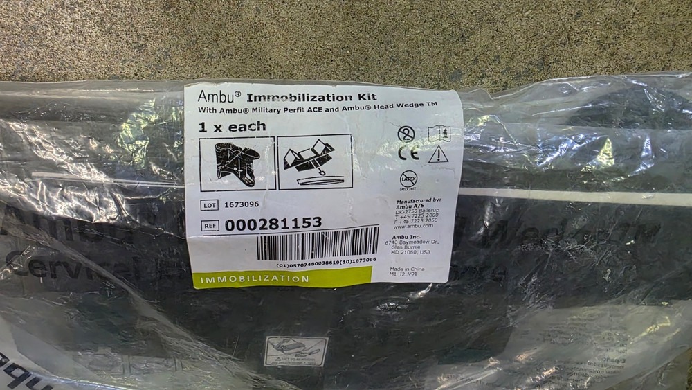 Ambu Immobilization Military Head Wedge Kit