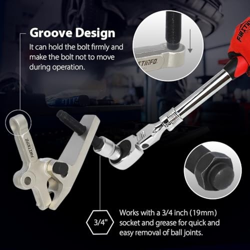 FIRSTINFO F3323 Ball Joint Separator Tie Rod End Removal Puller Tool