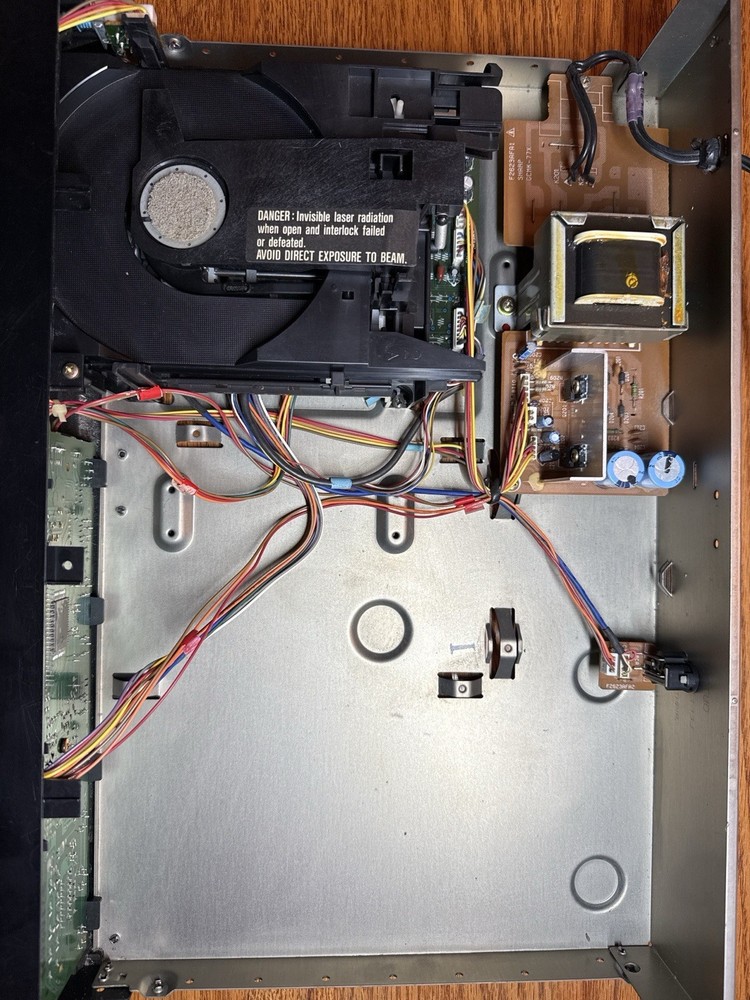 Sharp DX-660 CD Player 1987 Vintage Tested Working Reads Discs Intermittent Skip