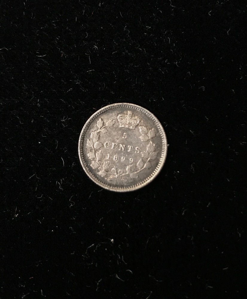 1899 Canada 5 Cents