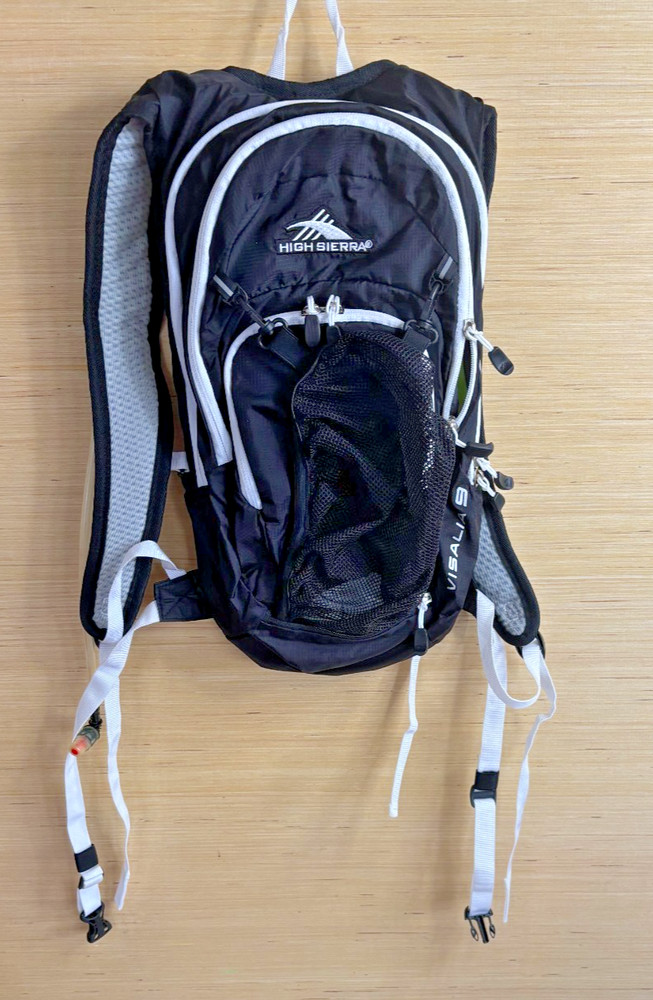 High Sierra Slim Hydration Multi Pocket Hiking Backpack Air Flow Cooled