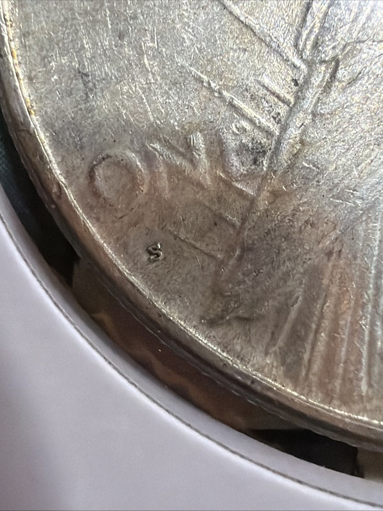 1927 S $1 Peace Silver Dollar Rare Key Date