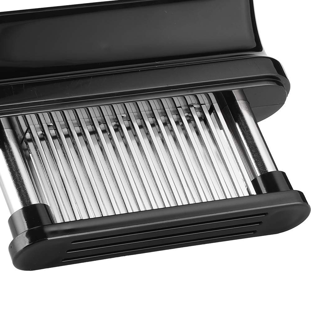 Black 48‑Needles Meat Steak Tenderizer Tool With Handle Kitchen Cooking Acces...