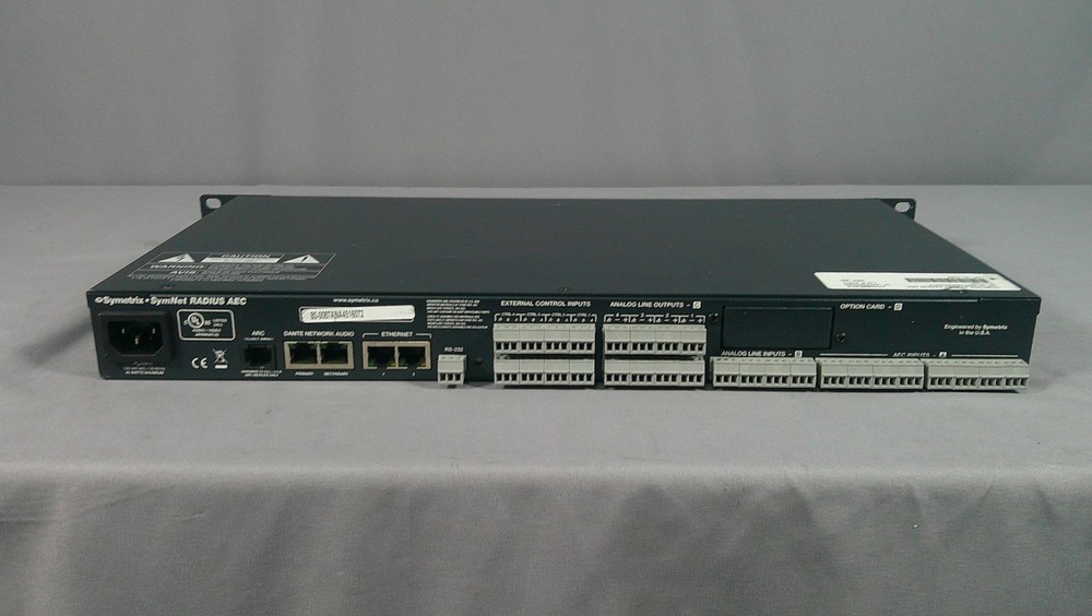 Symetrix SymNet Radius AEC Audio DSP Processor Conferencing ***USED EXCELLENT***