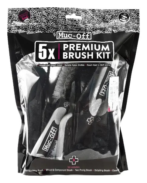 Muc-Off 5-Piece Premium Brush Set
