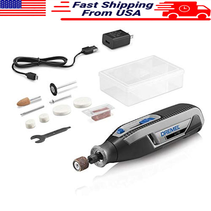 Cordless Rotary Tool Variable Speed Multi-Purpose Kit USB Charging DIY Crafting