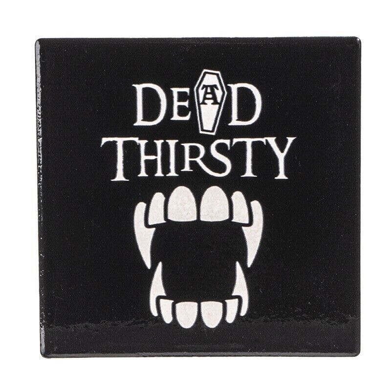 PT Black "Dead Thirsty" Square Coaster Set of 4