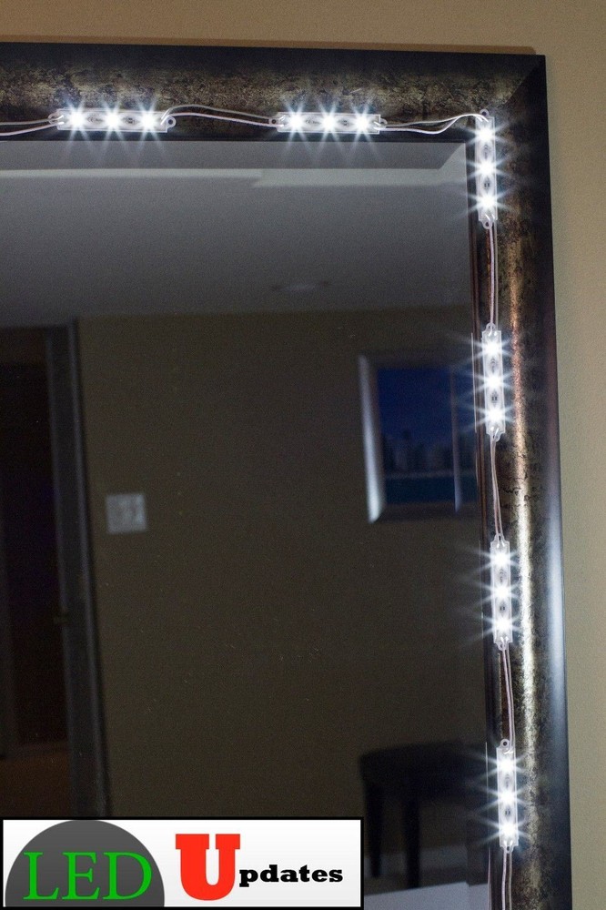 MAKEUP MIRROR LED LIGHT FOR VANITY Mirror + DIMMER & UL POWER LEDupdates 10ft