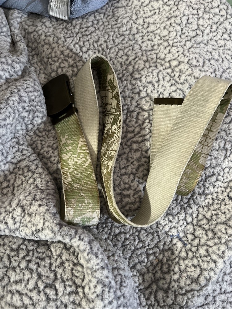 Green And Beige Belt