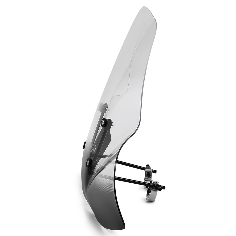 2-Tone Large Windshield Windscreen Screen Protector For ATV Motorcycle Harley