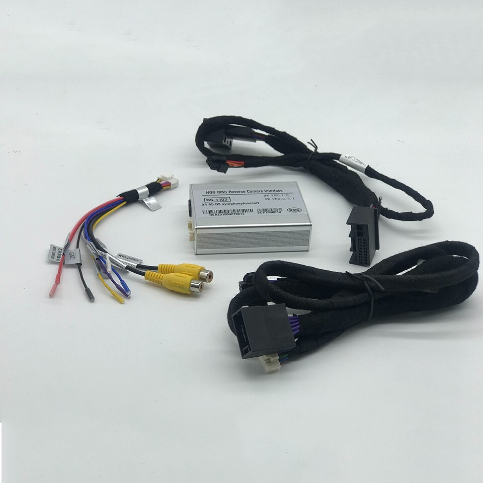 Reverse Backup Solution For 2015 Audi A5 Concert Rear View Camera Interface Kit