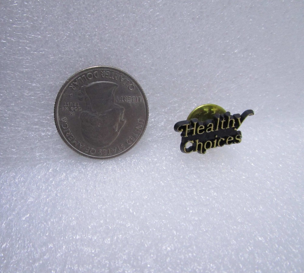 Healthy Choices Plastic Pin