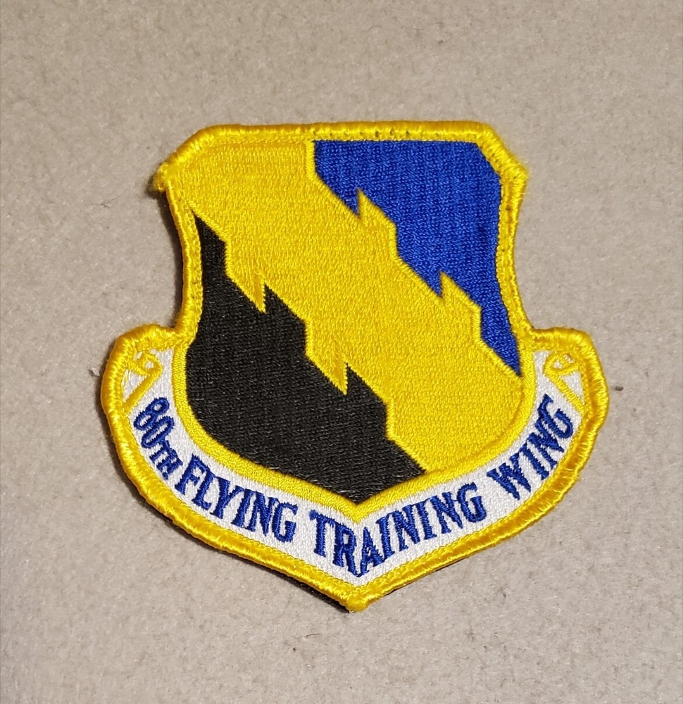 80th Flying Training Wing Patch - Hook & Loop