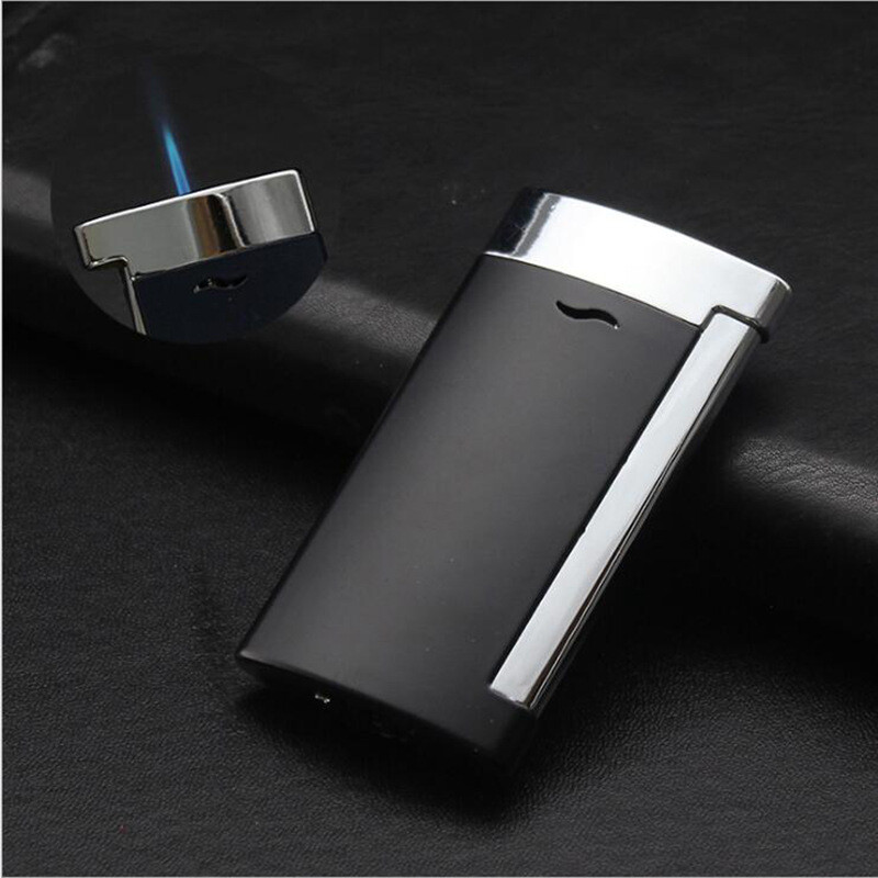 Refillable Lighter Metal Cigarette Lighter Windproof Lighters Jet Flame New