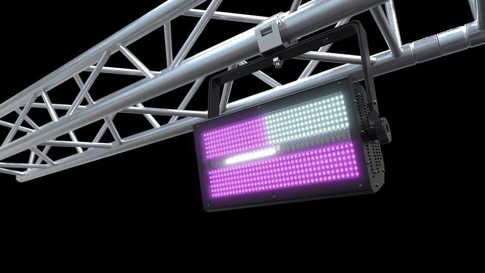 (2) Chauvet DJ Shocker Panel FX Blinder/Eye Candy Effect Lights+DMX Controller