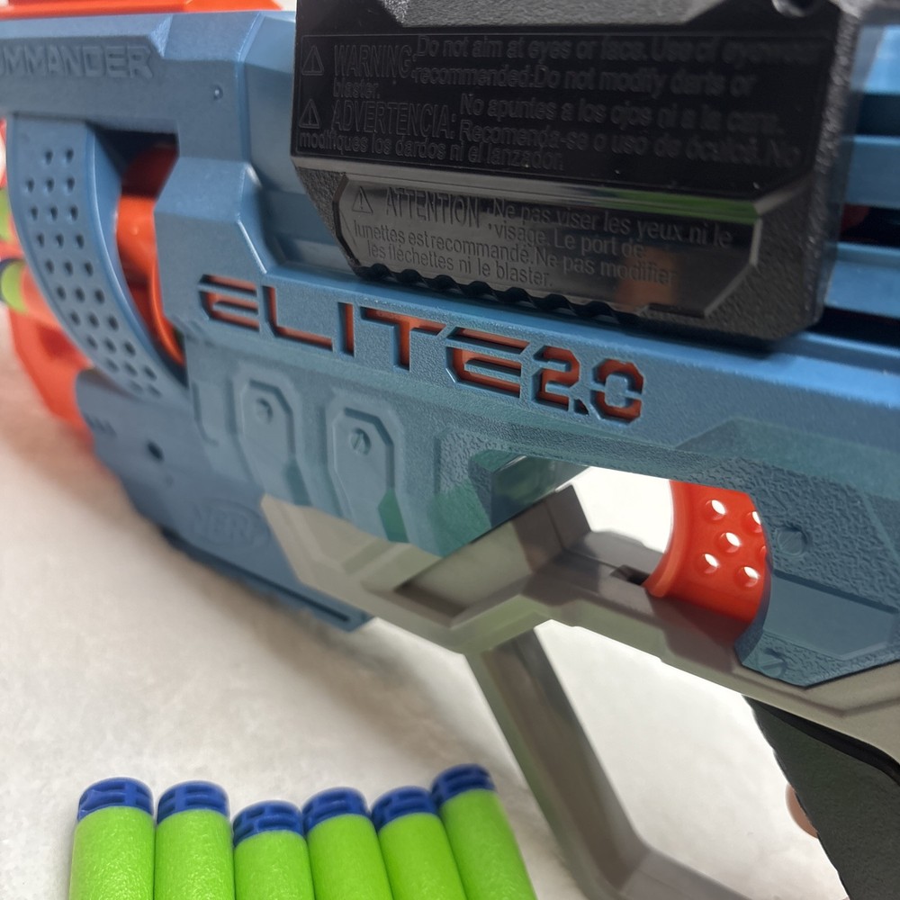 Nerf Elite 2.0 Commander And Volt Bundle Includes 12 Darts