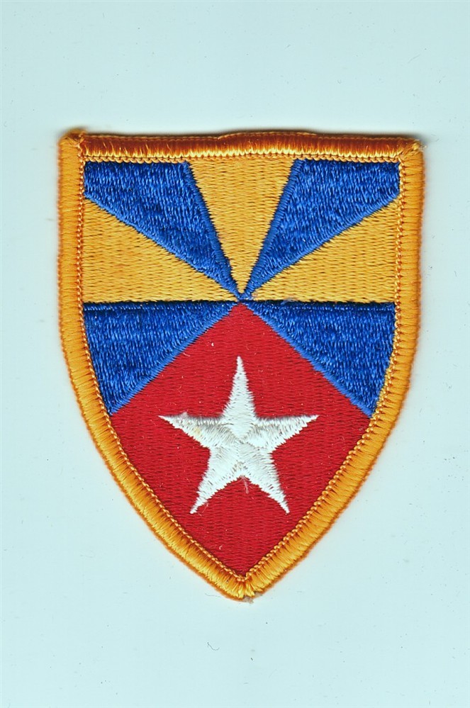Army Patch: 7th Support Brigade - merrowed edge