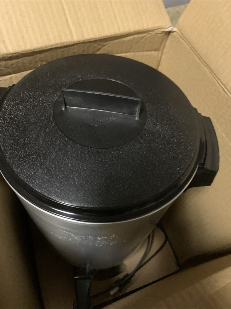 30 Cup Silver Coffee Maker Commercial Urn Automatic Temperature Control