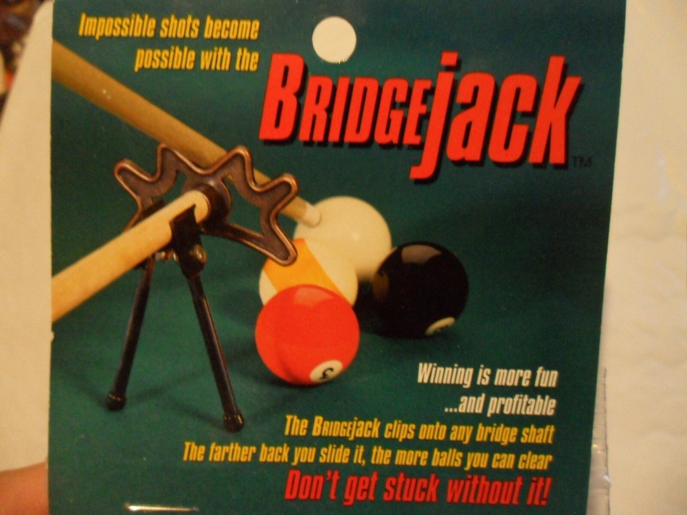 BridgeJack - Billiards,  Pool accessory, Bridge Jack