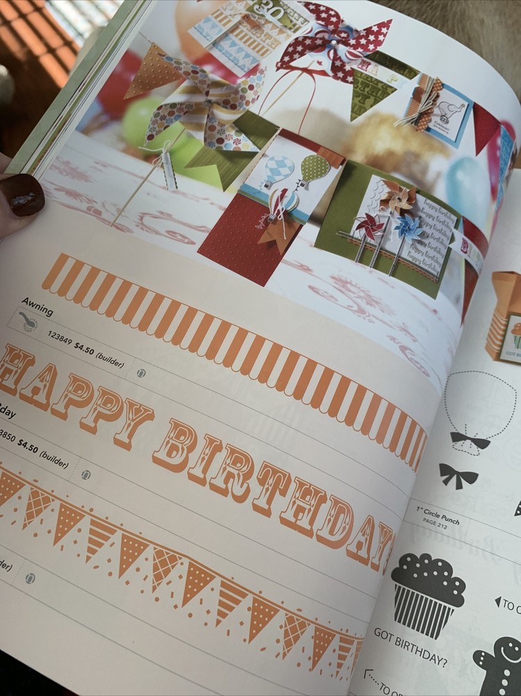 stampin up idea book catalog