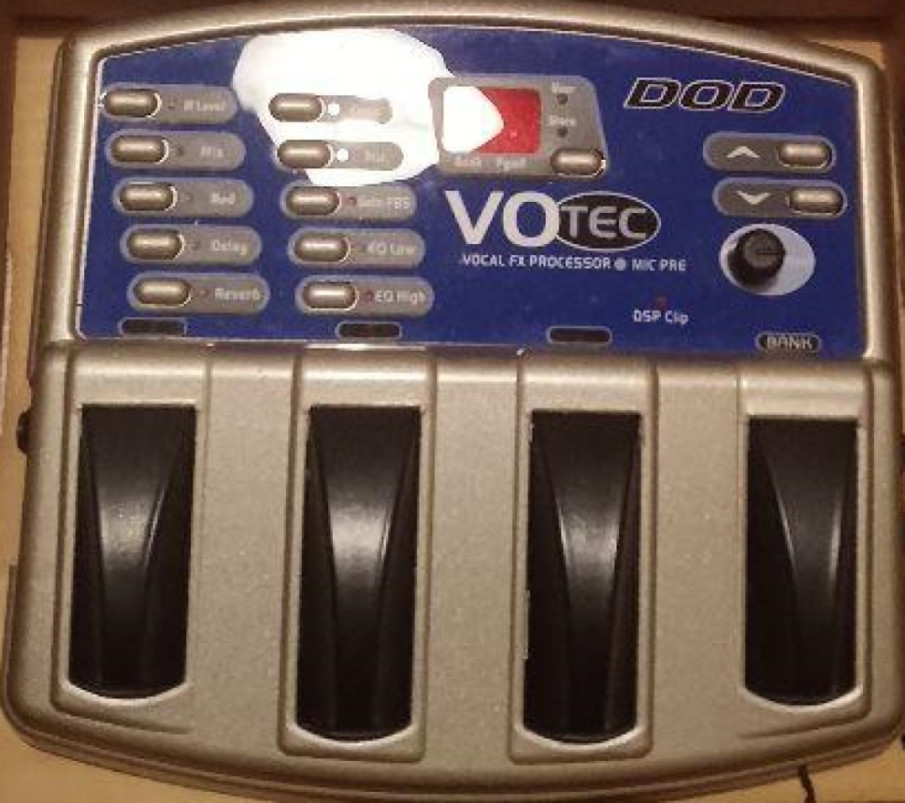 DOD TEC Series VOTEC Vocal Multi Effects Processor Very Good
