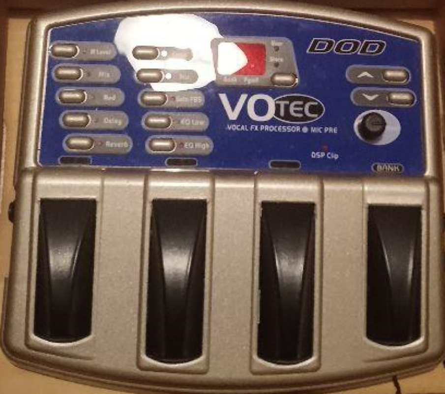 DOD TEC Series VOTEC Vocal Multi Effects Processor Very Good