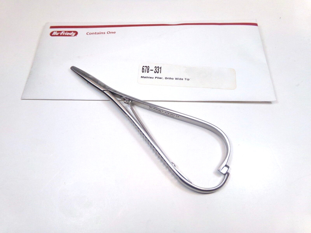 Mathieu Wide Tip Orthodontic Plier 678-331 HU FRIEDY