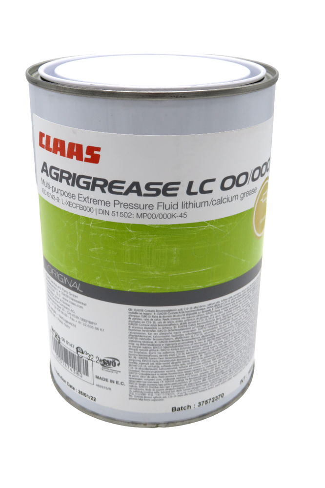 AGRIGREASE LC 00/000 Multi-Purpose Extreme Pressure Fluid Lithium/Calcium