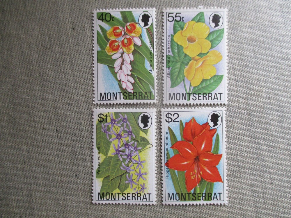 Montserrat, Scott# 389-392, MH