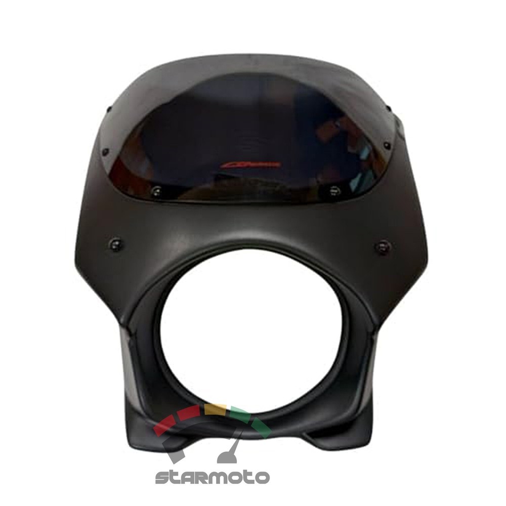 FOR HONDA CB650R WINDSHIELD WINDSCREEN METER VISOR FAIRING 2019-2023 BLACK