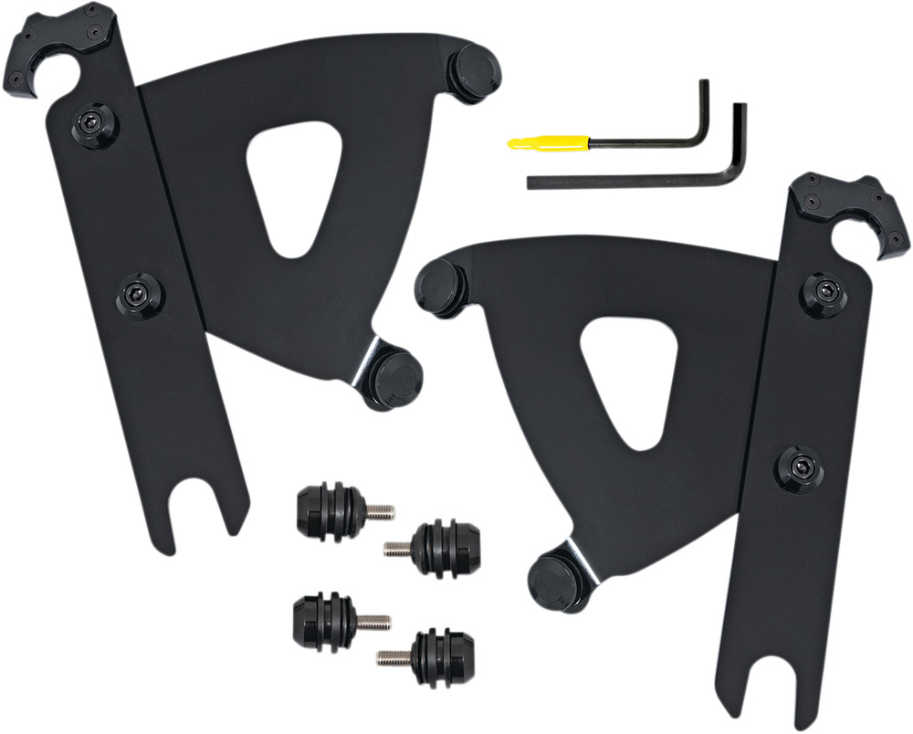 Memphis Shades Black Road Warrior Trigger-Lock Mount Kit MEB2064
