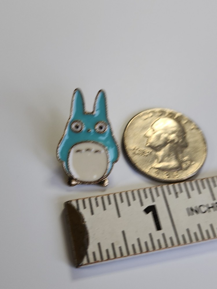 Blue Cartoon Rabbit Pin