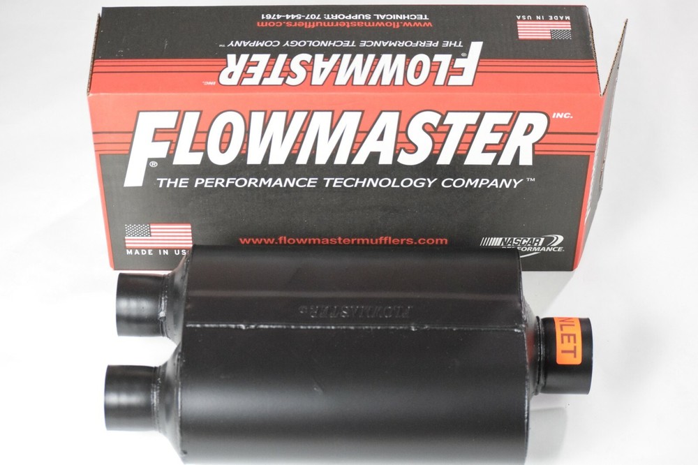 94-03 Dodge Ram 1500 3" Dual Exhaust Kit Flowmaster Super 40 Slash Side Exit