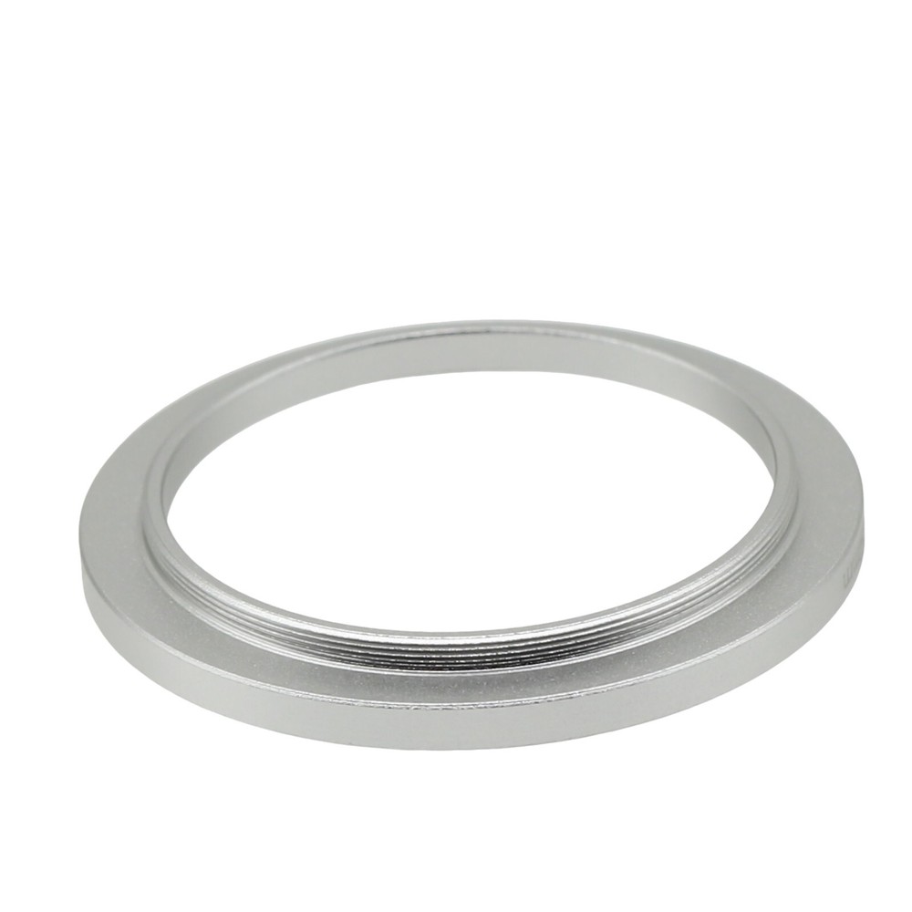 45.5-52mm Step-Up Ring Filter Ring UV/ND/CPL GND Lens Adapter Filter Ring Silver