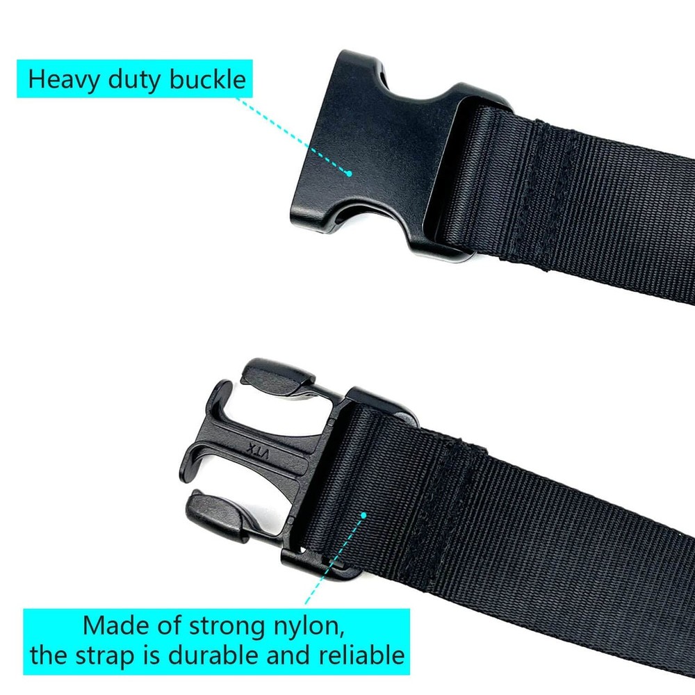 Fanny Pack Belt Extender Adjustable Elastic Strap, Waist Bag Belt Extender