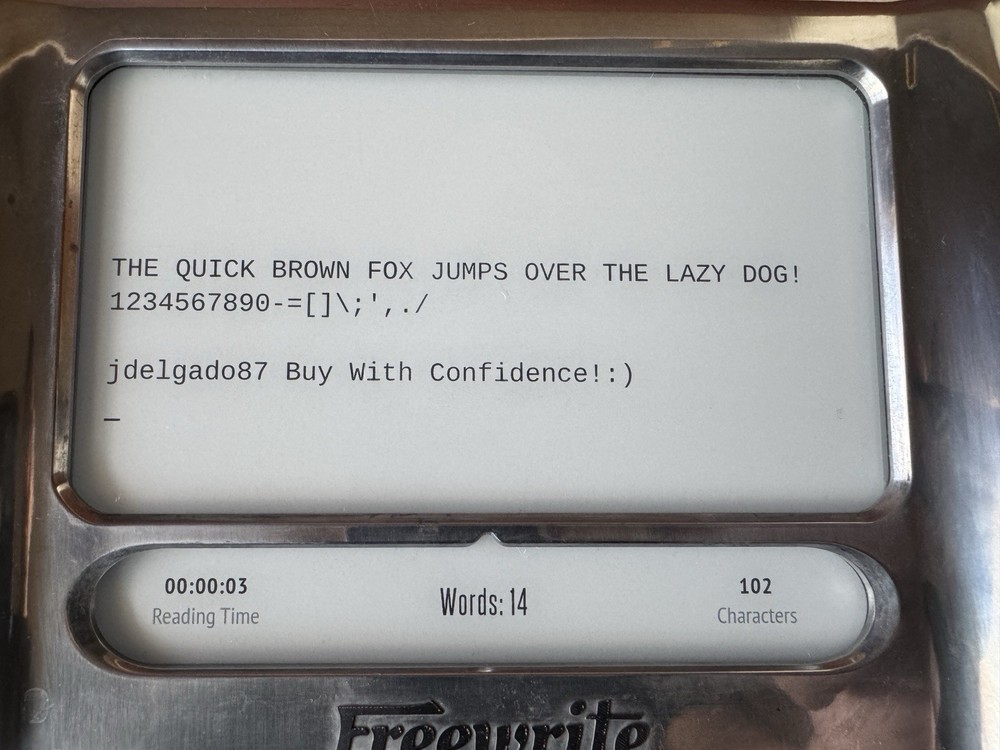 Freewrite Hemingway / Hemingwrite Portable Smart Typewriter